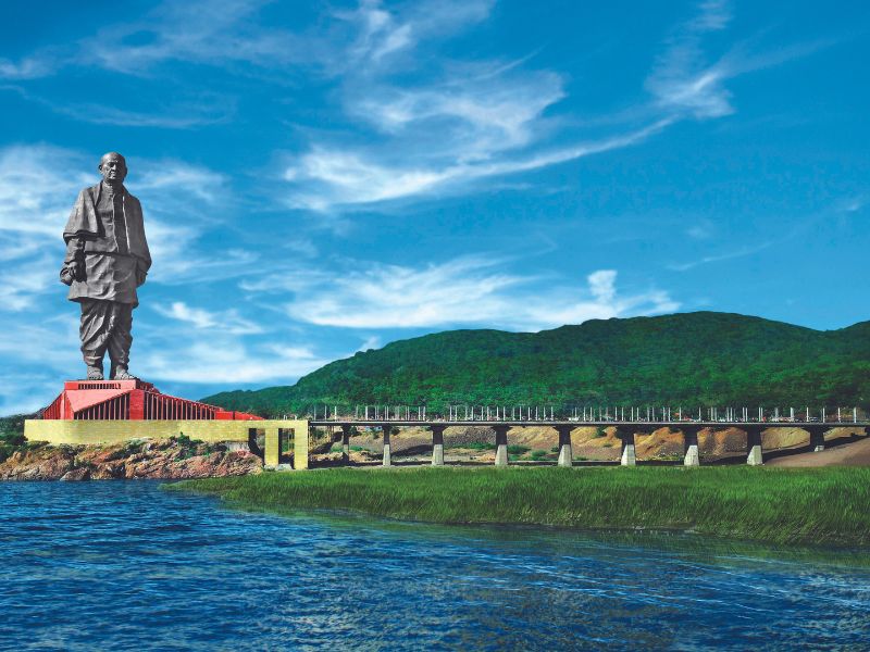 The Statue of Unity, Sardar Sarovar Dam