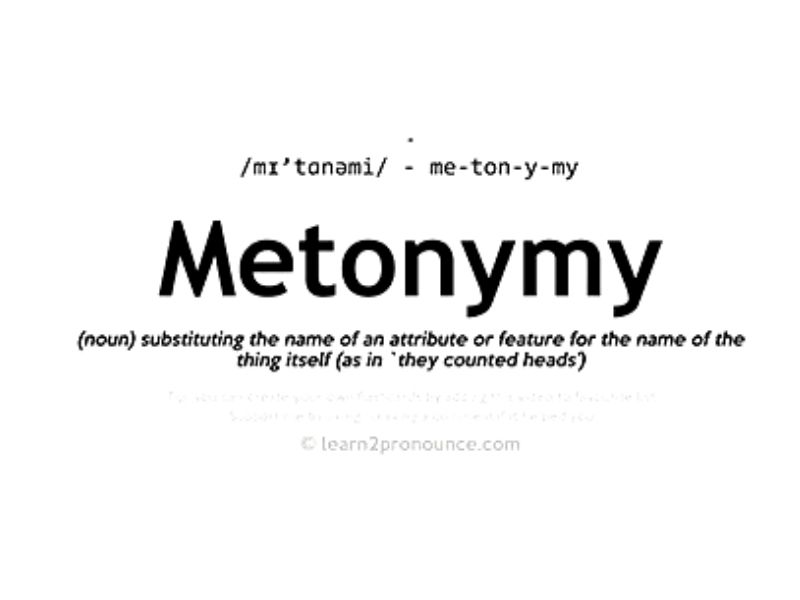 Metonymy