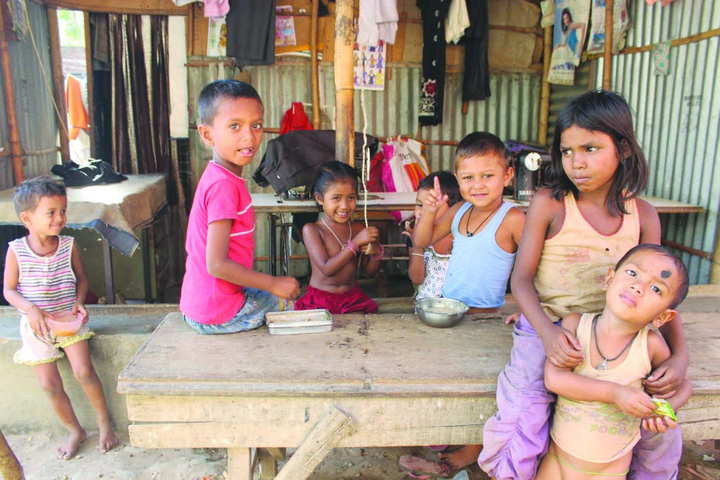 Pandemic-hit out-of-school children in Delhi