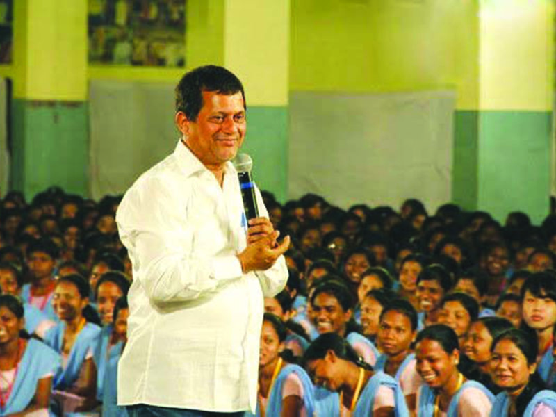 Achyuta Samanta, founder, Kalinga Institute of Industrial Technology (KIIT) University and Kalinga Institute of Social Sciences, Bhubaneswar.