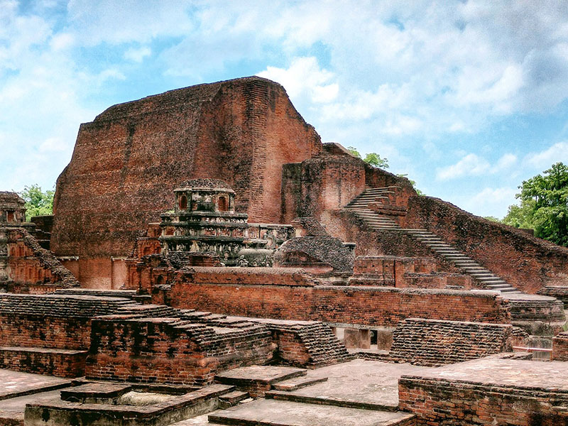 Nalanda University ruins