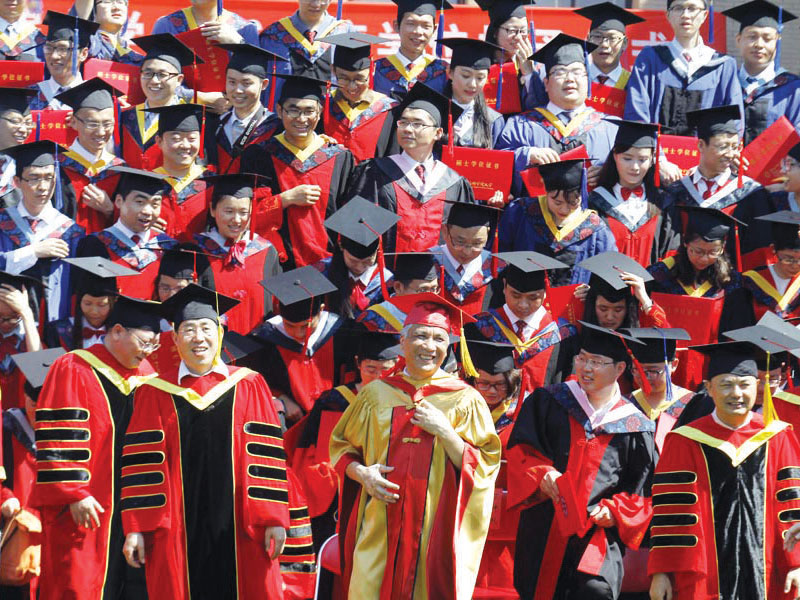 Chinese graduates